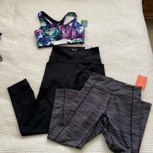 COPY - Tek Gear Workout Leggings & Sports Bra Bundle size S/M